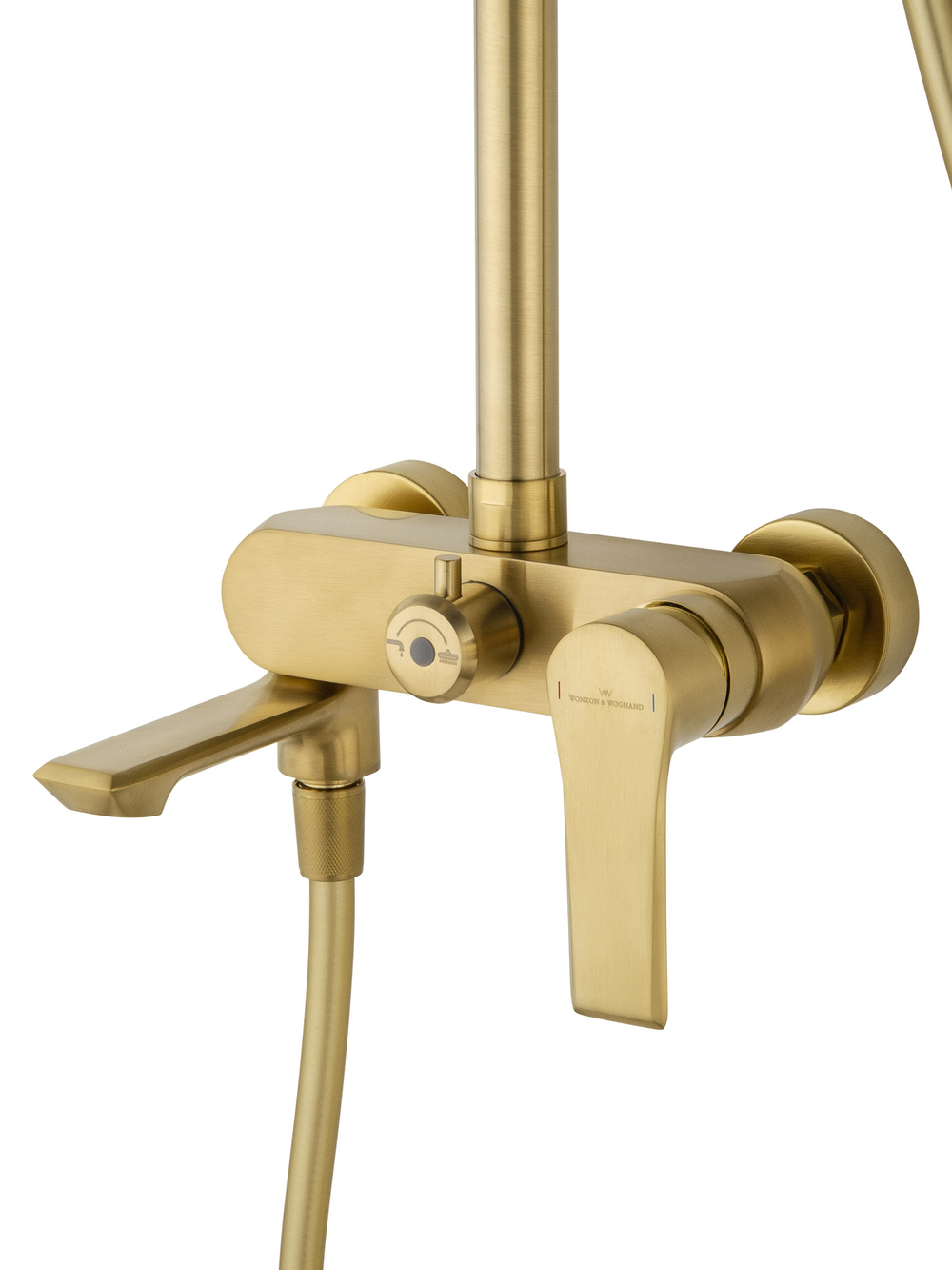 Душевая система WONZON & WOGHAND BRILLIANT, Брашированное золото (WW-88047079-BG)
