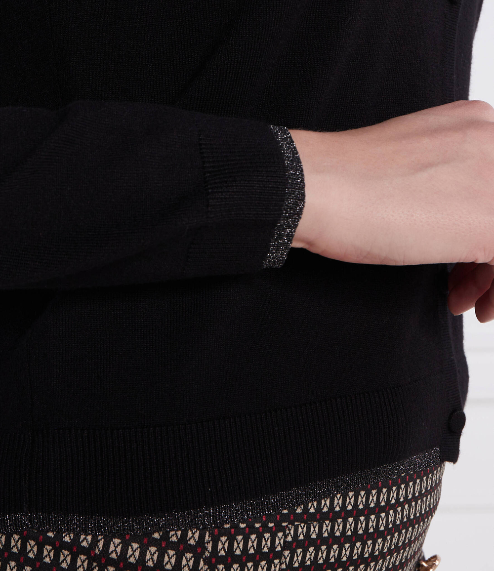 Кардиган Liu Jo - черный(MF3434 MS49I)