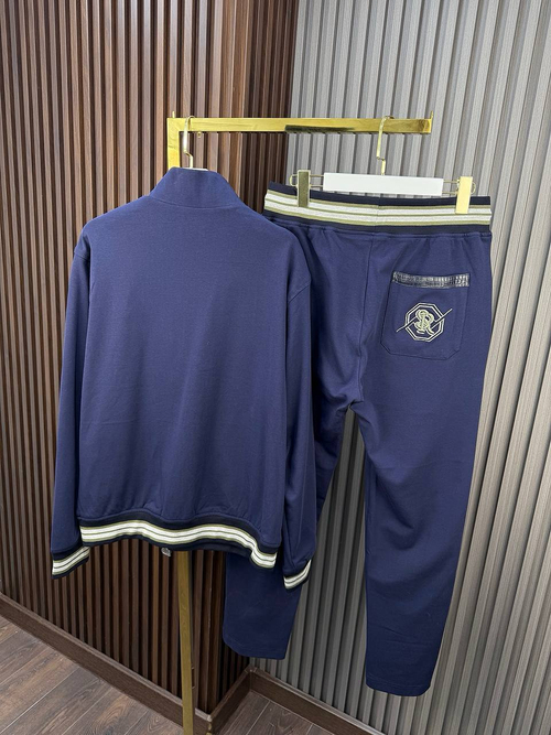 Спортивный костюм Stefano Ricci со вставками кожи крокодила