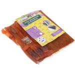 Антимоскитная сетка дверная на магнитах 100*210см «Элис» коричневая ДоброСад