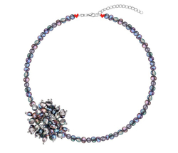 MANIOVICH Black Champagne Shower Choker