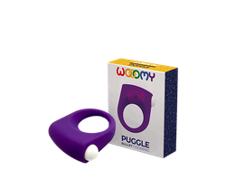 Эрекционное кольцо Puggle Vibrating Ring with Bullet Purple 33673AL