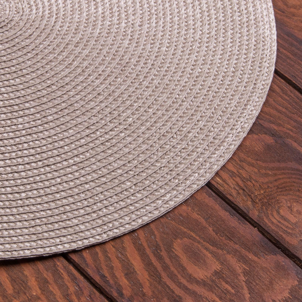 Салфетка сервировочная Классика, цвет молочный, д 38 см