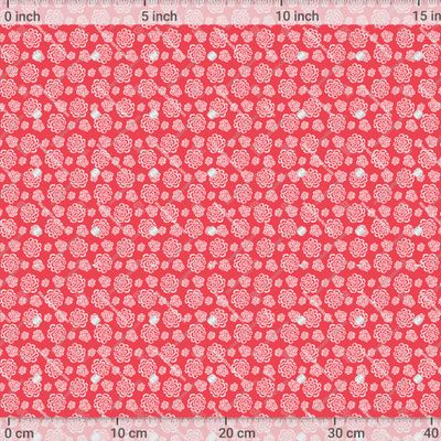 Белые розочки на розовом by Lenamakina 1000 DPI