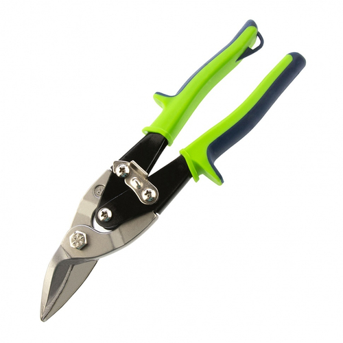 78337 Ножницы по металлу, 250 мм, правый рез, сталь С55,двухкомпонентные рукоятки  СИБРТЕХ