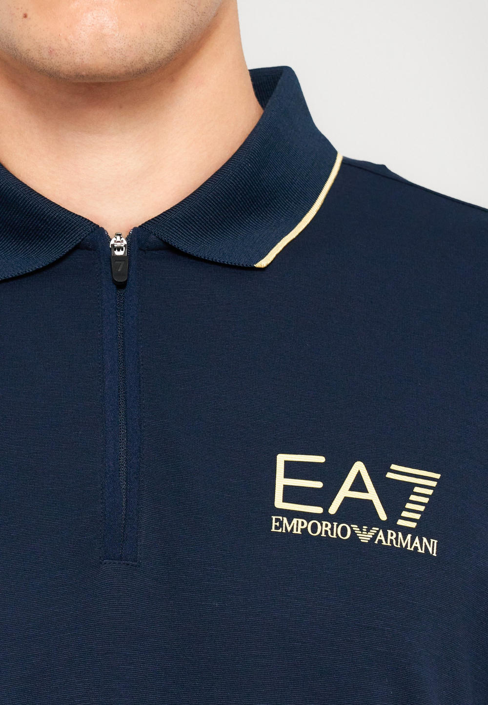 EA7 Emporio Armani Футболка-поло - Синий