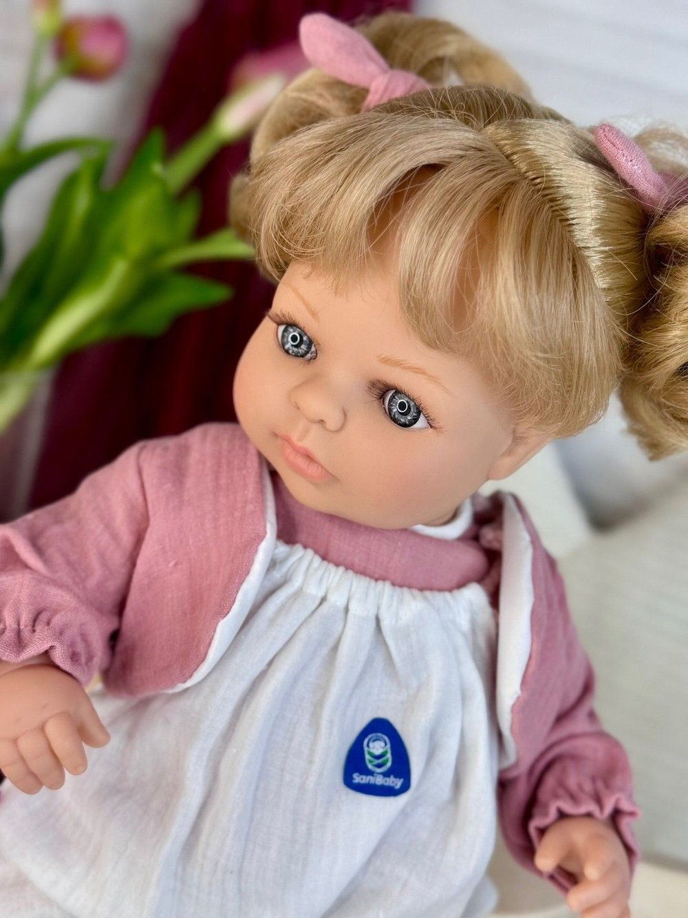 Кукла Berjuan мягконабивная 38см Sani Baby (3041)