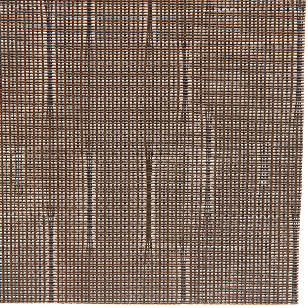 Салфетка на стол 30*45см «Строчка» плетеная, коричневая