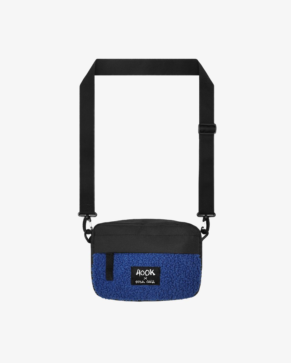 Сумка Hook Мессенджер Бастард Шерпа синяя