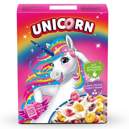 Подушечки Unicorn радужные колечки 375 гр