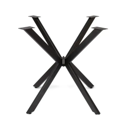 Подстолье из металла, разборное, ЁЖ, чёрное, диаметр 90 см, высота 74 см