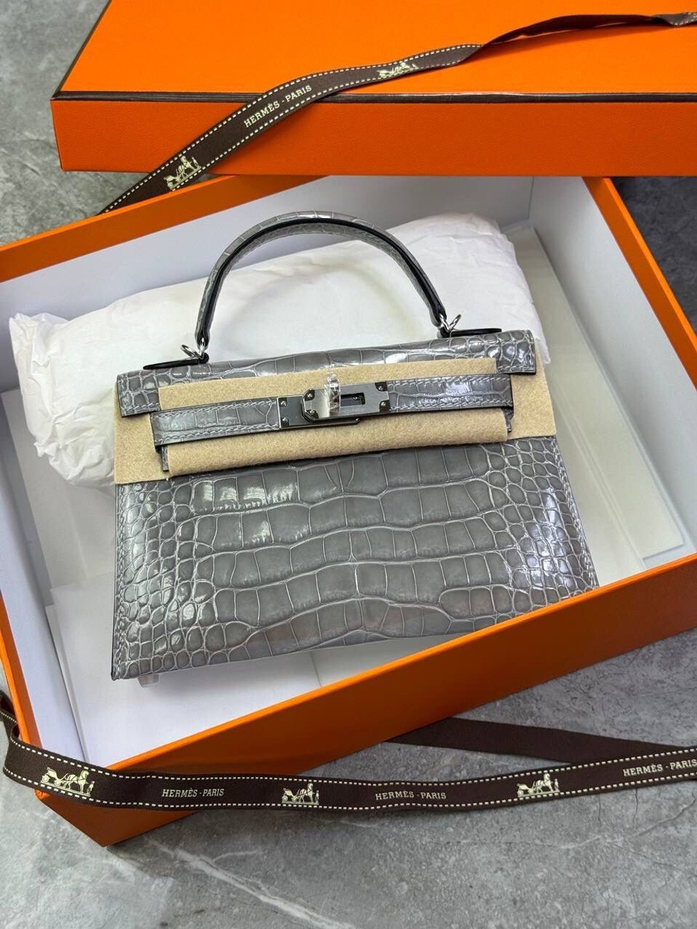 Сумка Hermes из кожи крокодила, арт. 463842399