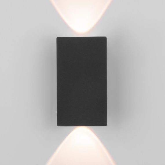Уличный настенный светодиодный светильник Elektrostandard Mini Light 35154/D черный a060883