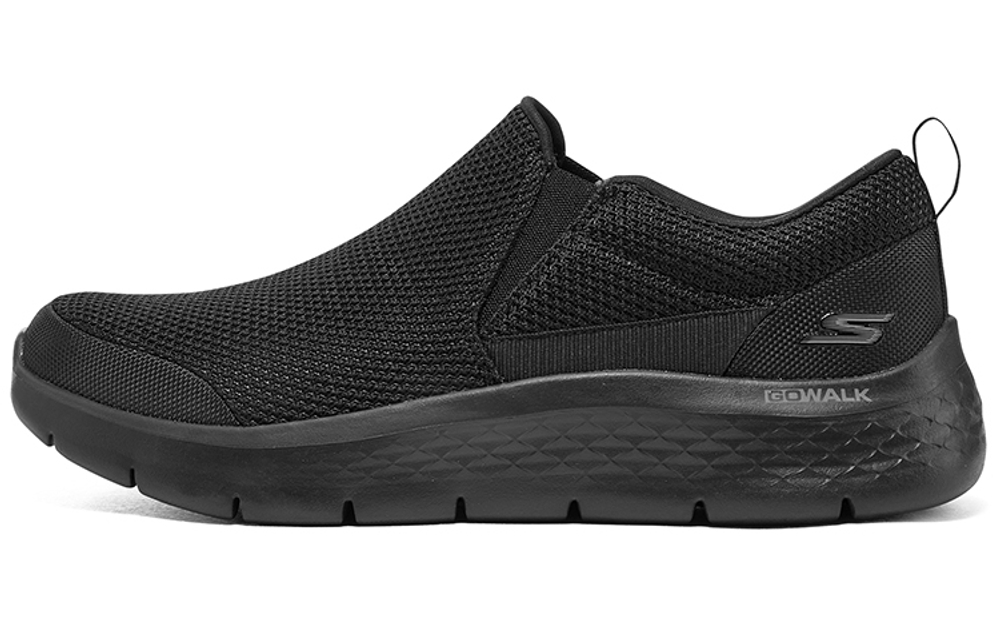 Skechers Go Walk Flex non-slip wear-resistant lightweight low-cut sports casual shoes men's black