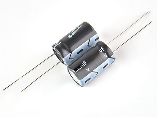 Конденсатор электролитический 100мкФ 100в 105°С KM / 10х17 / JWCO