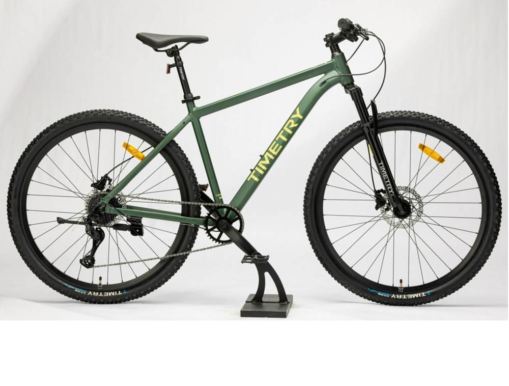 Велосипед TIMETRY TT404/ 9s 27.5in зеленый