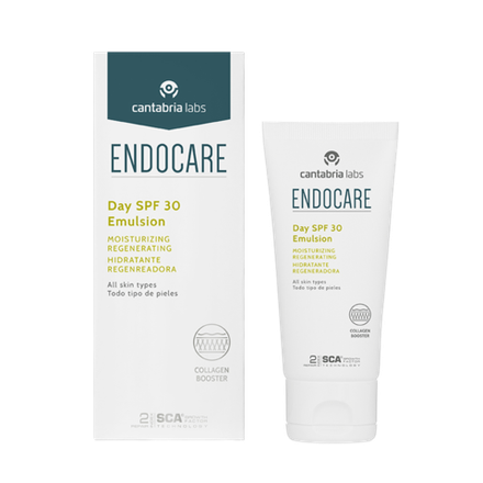 ENDOCARE Day SPF 30 Emulsion (Cantabria Labs) – Регенерирующая увлажняющая эмульсия с СЗФ 30 (40 мл)