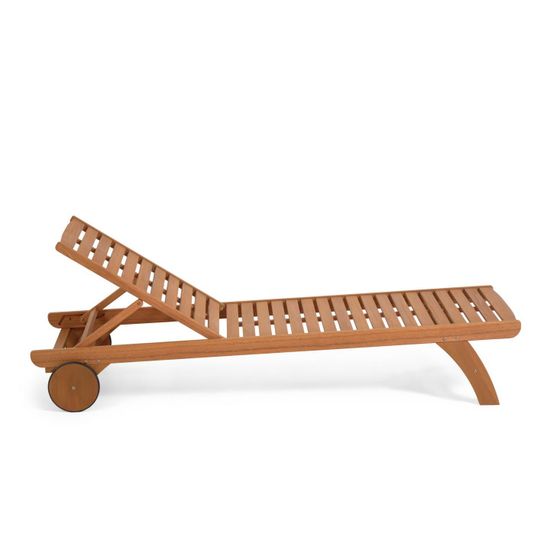 Шезлонг Beila из массива эвкалипта Испания La Forma