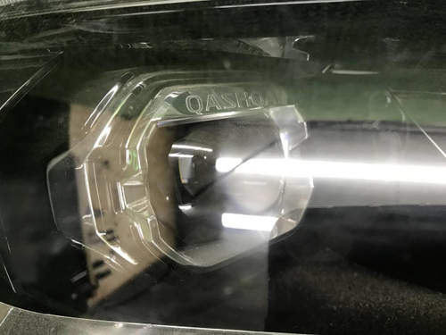 Битая Фара правая Nissan Qashqai 2 j11 (17-23) LED