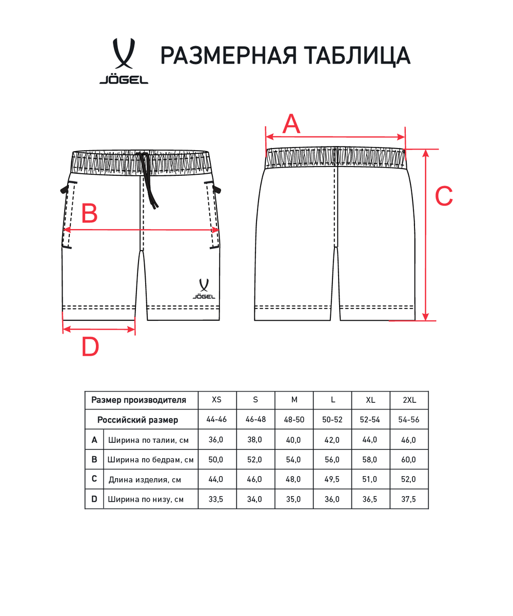 Шорты ESSENTIAL Athlete Shorts, серый