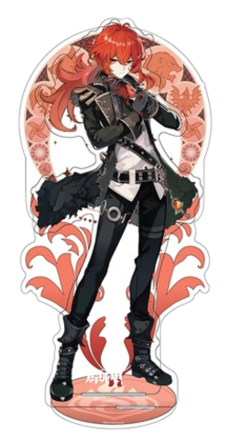 Акриловая фигурка Genshin Impact Monstadt Characters Standee Diluc