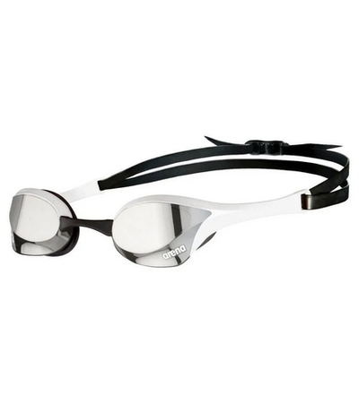 Очки для плавания Arena Cobra Ultra Swipe серебряные зеркальные линзы