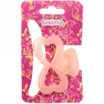 Заколка-краб для волос на блистере «Глянец-Бант», микс 6 цветов, 6см