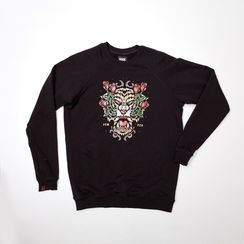 Свитшот HOOK Тигр, черный