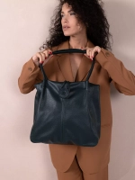 Сумка большая через плечо шоппер мешок