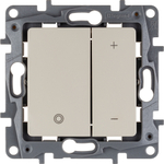 Диммер нажимной универсальный LED 400Вт без нейтрали - слоновая кость ETIKA Legrand