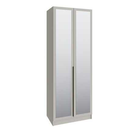 Мадрид (Тэкс) Шкаф распашной (0,85) с зеркалом