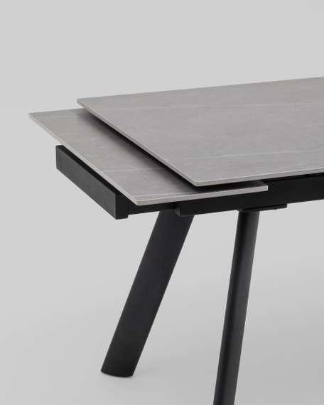 Стол Нэд 120-180/80/76 см столешница керамика Armani Grey