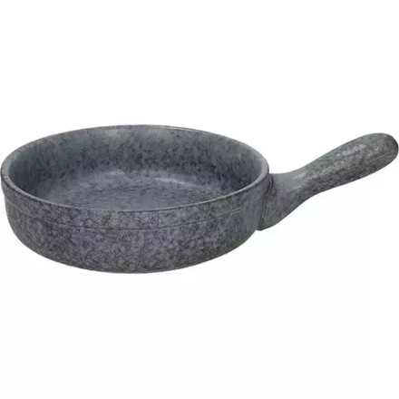 Сковорода порционная «Органика» керамика D=18см серый