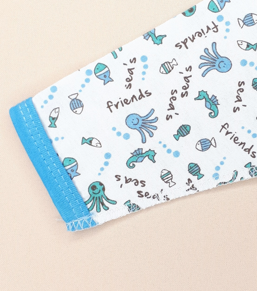 Комплект Морские друзья (голубой)