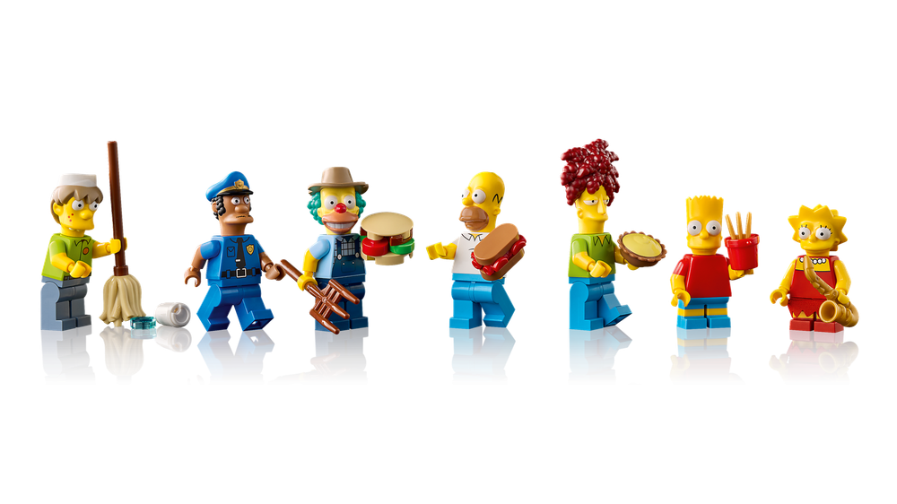 Конструктор Лего Иконс Симпсоны Красти Бургер 10352 | LEGO Icons Krusty Burger 10352 коллекционная модель 1635 дет 18+