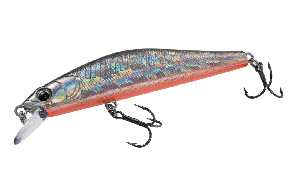 Воблер KYODA Friday Minnow-80SP, длина 8,0 см, вес 8.5 гр, цвет P1277, заглубление 0,7-1.5 м.