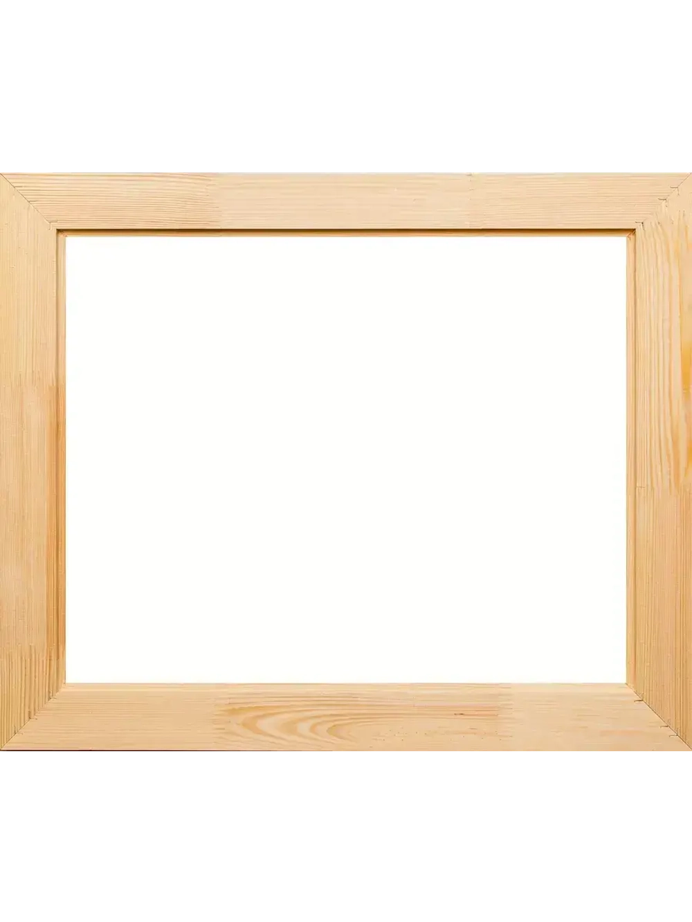 Деревянная рама 55x65 для картин на подрамнике сеч. 60x18