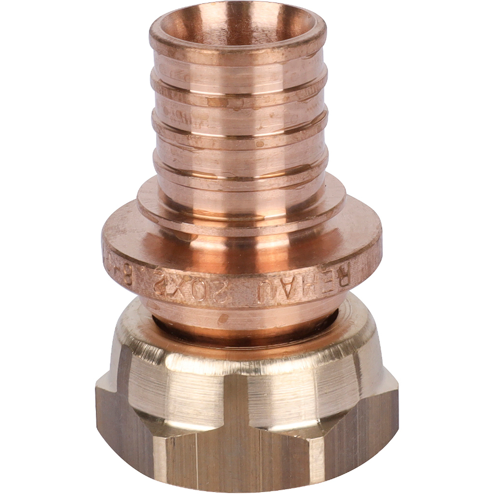 Переходник с накидной гайкой 20x1/2" аксиальный REHAU RAUTITAN RX+