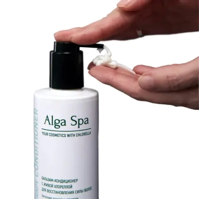 Бальзам-кондиционер Alga Spa для восстановления силы волос «Hair therapy conditioner», 250мл