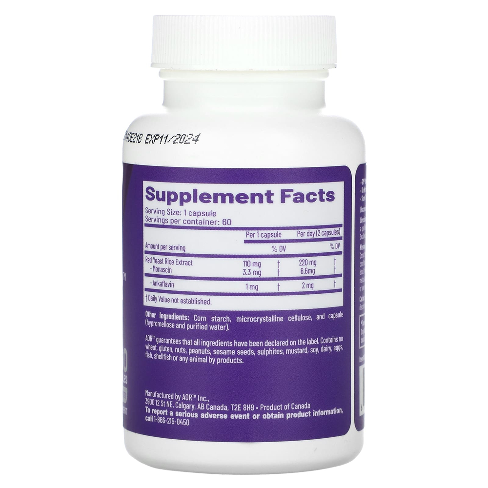 Advanced Orthomolecular Research AOR, Met SYN-568R`` 60 капсул