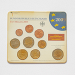 Germany 2009 Year Set (F: Stuttgart) + 2 x 2 Euro: "Ludwigskirche in Saarbrücken" and "10th Anniversary of Economic and Monetary Union"