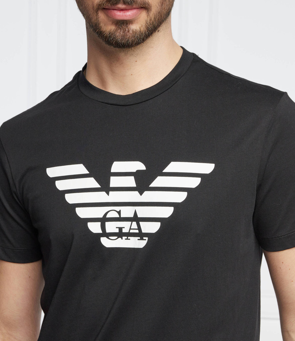 футболка Emporio Armani - черный(8N1TN5 1JPZZ)