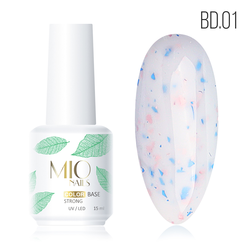 Камуфлирующая База MIO NAILS COLOR "DREAMS" № 01, 15мл.