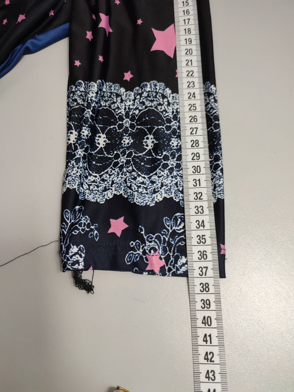 Платье разноцветное с принтом 48 размер