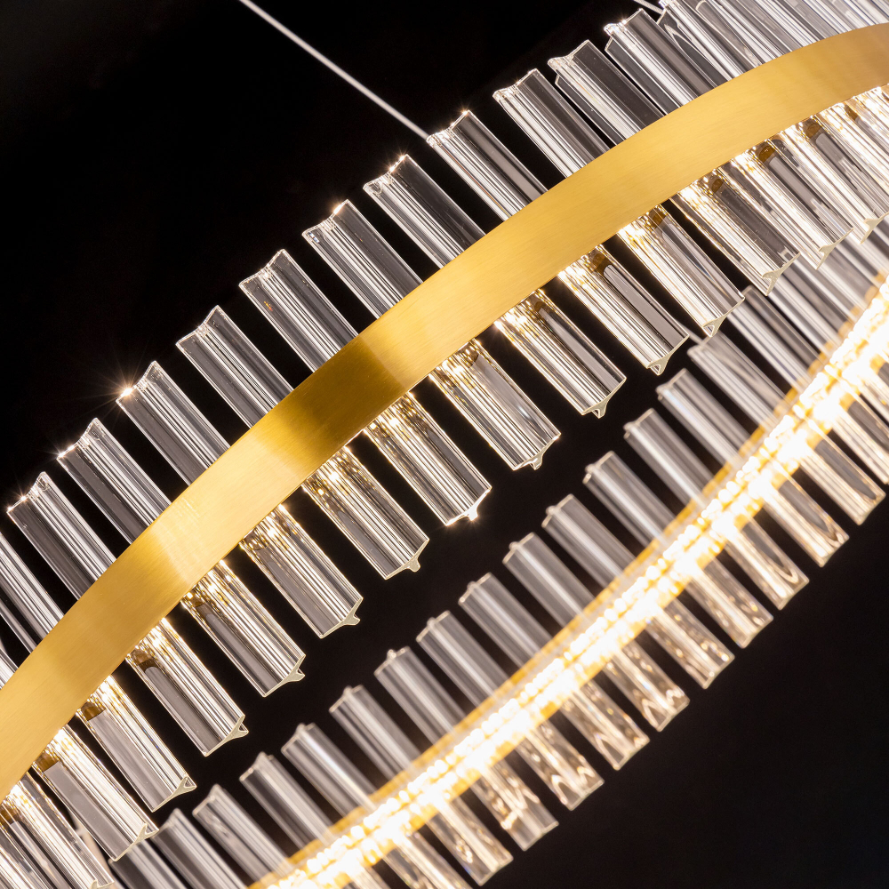 Citilux Рианна CL337083 LED Люстра хрустальная с пультом