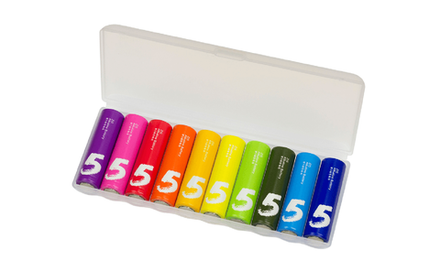 Батарейки алкалиновые  ZMI ZI5 Rainbow AA batteries, CN