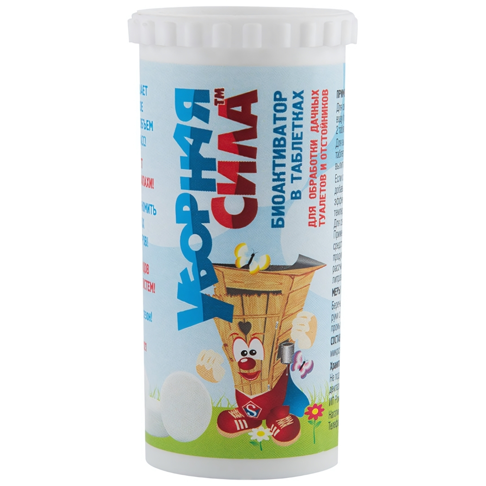 Препарат для загородных туалетов "Уборная сила" в таблетках 35г (7*5г) 007083