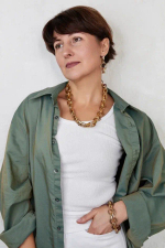 HMG 1275 Matt gold 2 см Серьги арт.0790