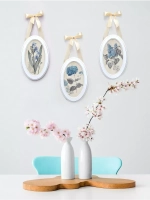 Панно на стену для интерьера 3 шт 28,5*18,5 см