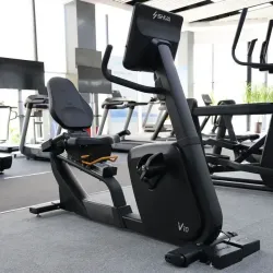 Велотренажер горизонтальный SHUA SH-B9100R LED